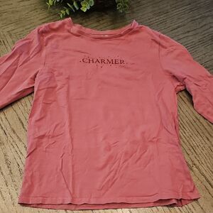 Long Sleeve Charmer Shirt Size 9/10 Cotton On